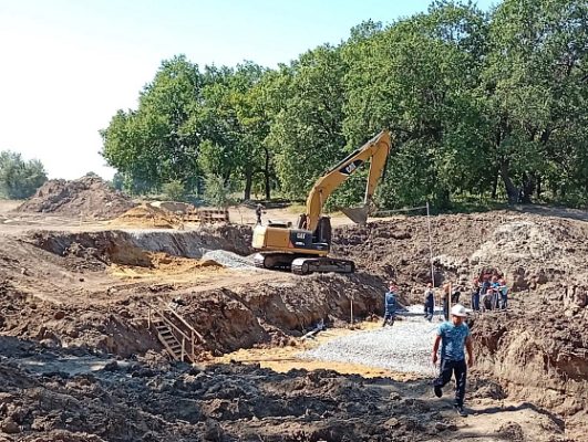 В Волгоградской области началось строительство еще 26 водопропускных сооружений
